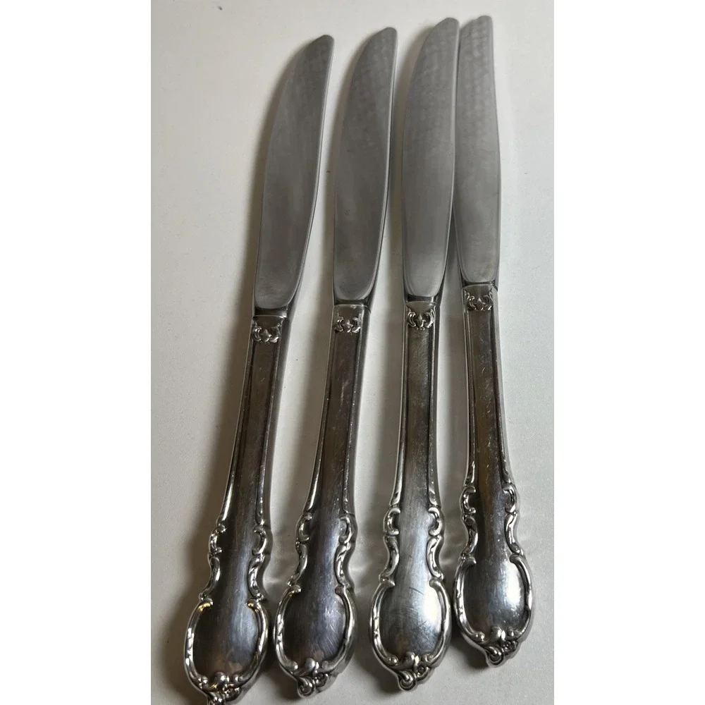 Rogers Bros 1847‎ DINNER KNIVE Silverware REFLECTION Excellent! Set Of 4